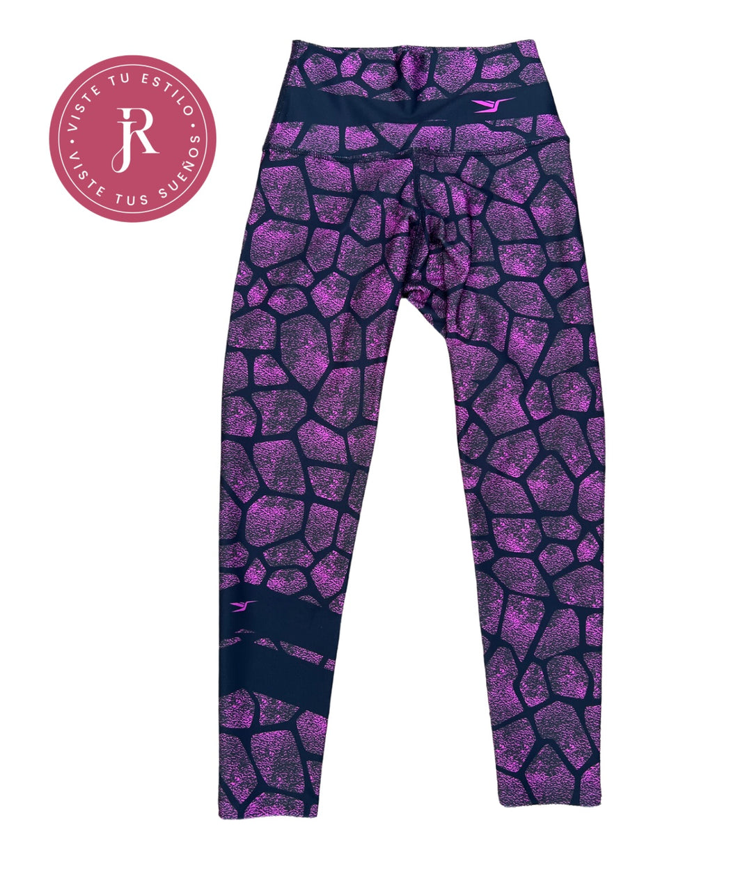 JR Fit Leggings pink & black - rosa y negro