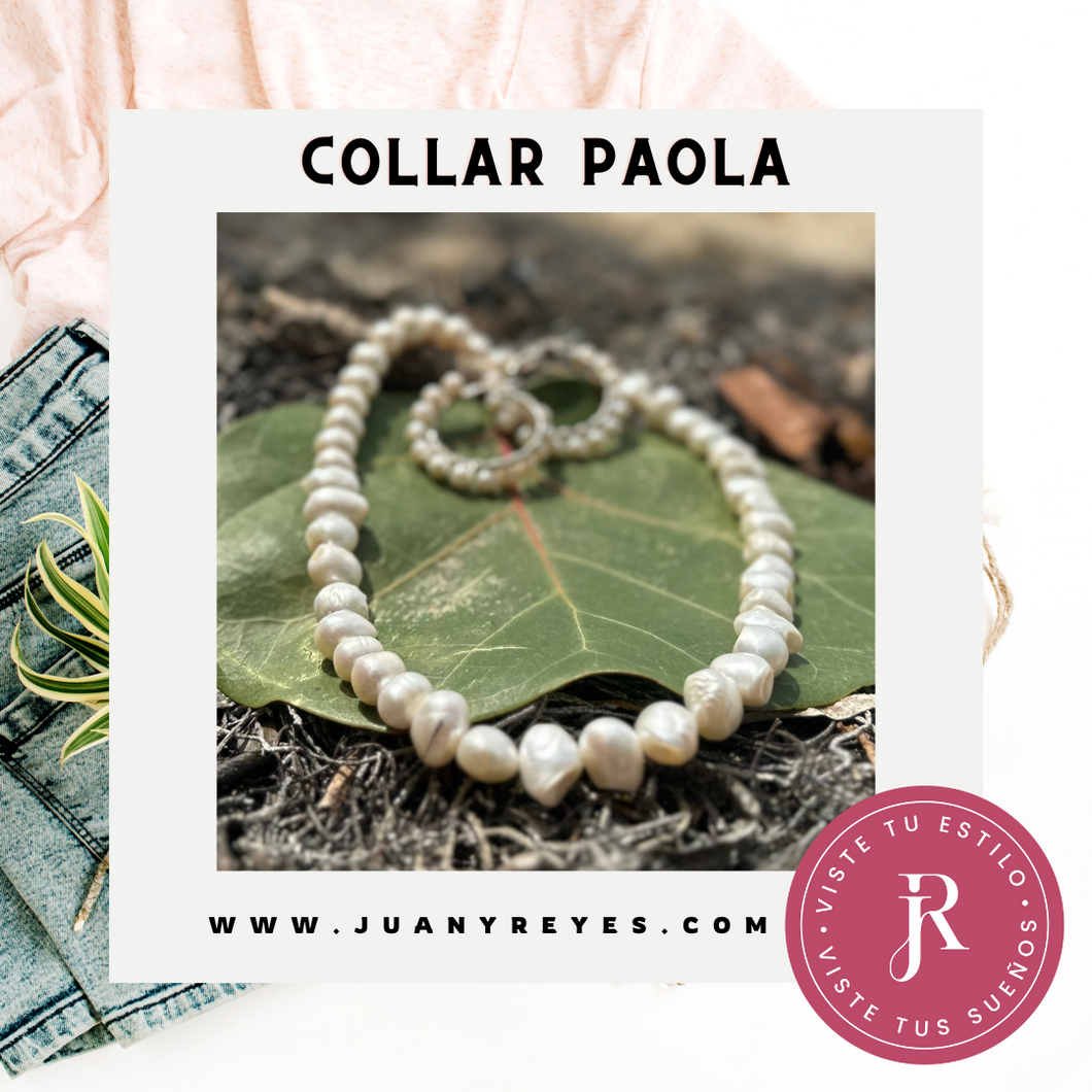 Collar Paola - Perlas Cultivadas