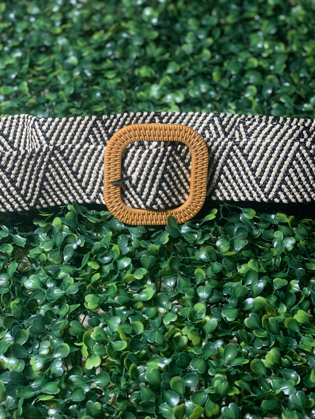 Black & Beige Belt